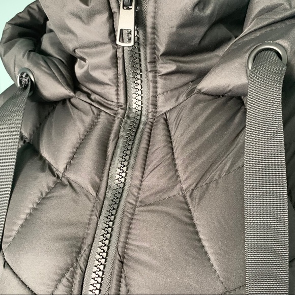 New Saint Sinner Black Puffer Coat Sz L 